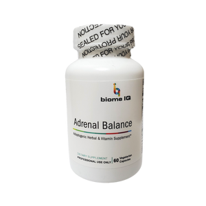 O equilíbrio adrenal é concebido para apoiar o sistema adrenal melhorando a resposta apoptogénica do organismo e apoiando a produção de hormonas adrenais. A fórmula combina ervas apoptogénicas de alta qualidade com vitaminas-chave B que ajudam a gerir a resposta do corpo ao stress e apoiam o funcionamento adequado das supra-renais. A saúde adrenal influencia a função da tiróide. A tiróide depende do Cortisol para funcionar eficientemente. A manutenção da saúde adrenal pode ajudar a melhorar a saúde da tiróide.